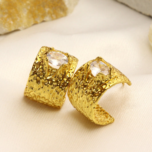 Daphene Earrings| 18k Gold Plated