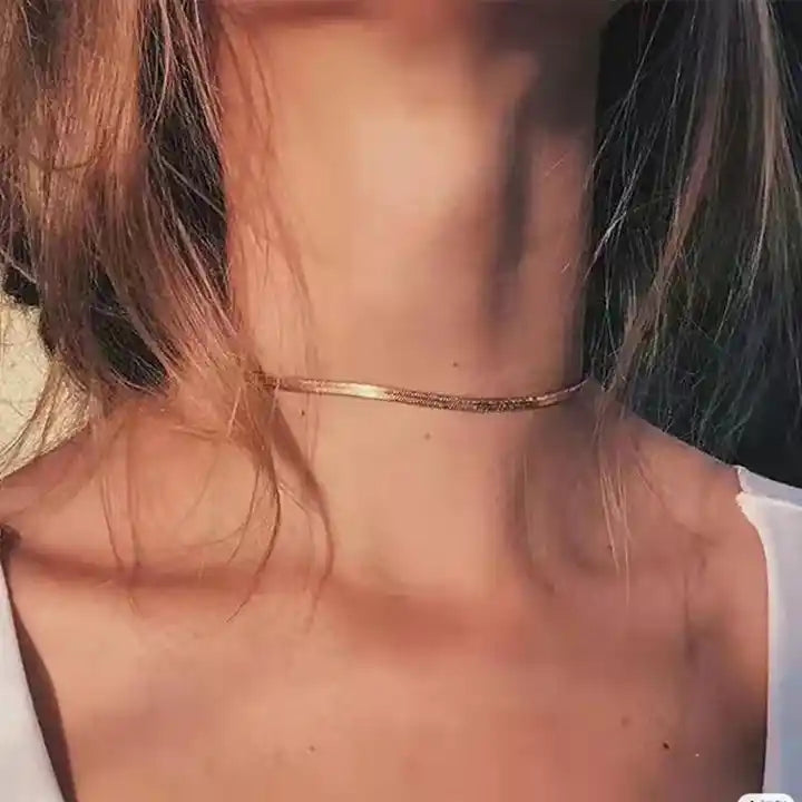 SnakeChain 18K Gold Plated Chain