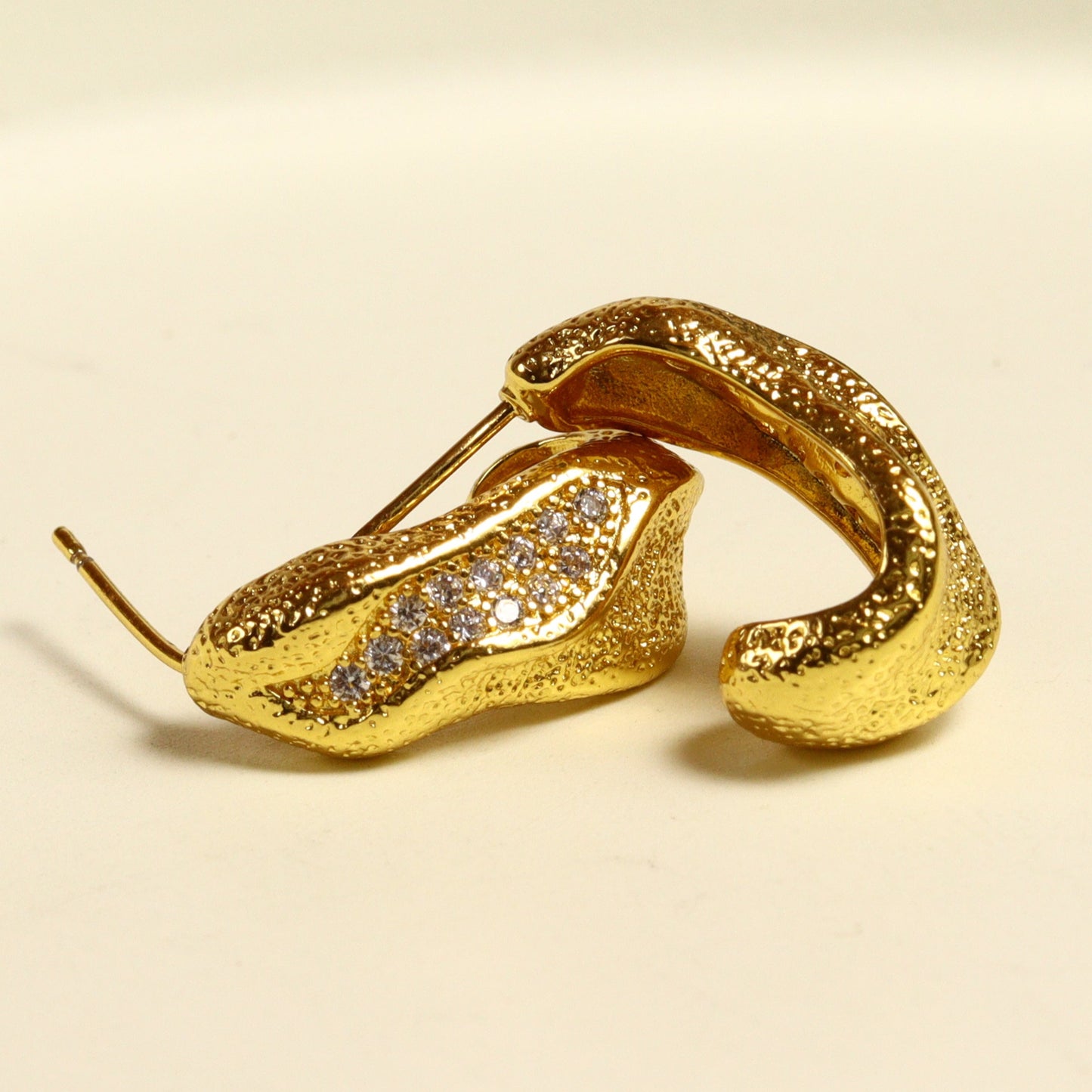 Eleana Earrings | 18k Gold Plated