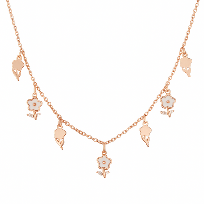 Whiteflower Choker Necklace